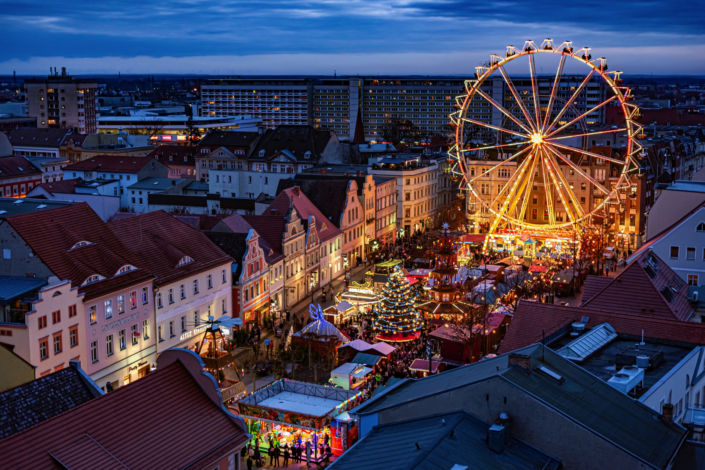 Weihnachtsmarkt in Cottbus