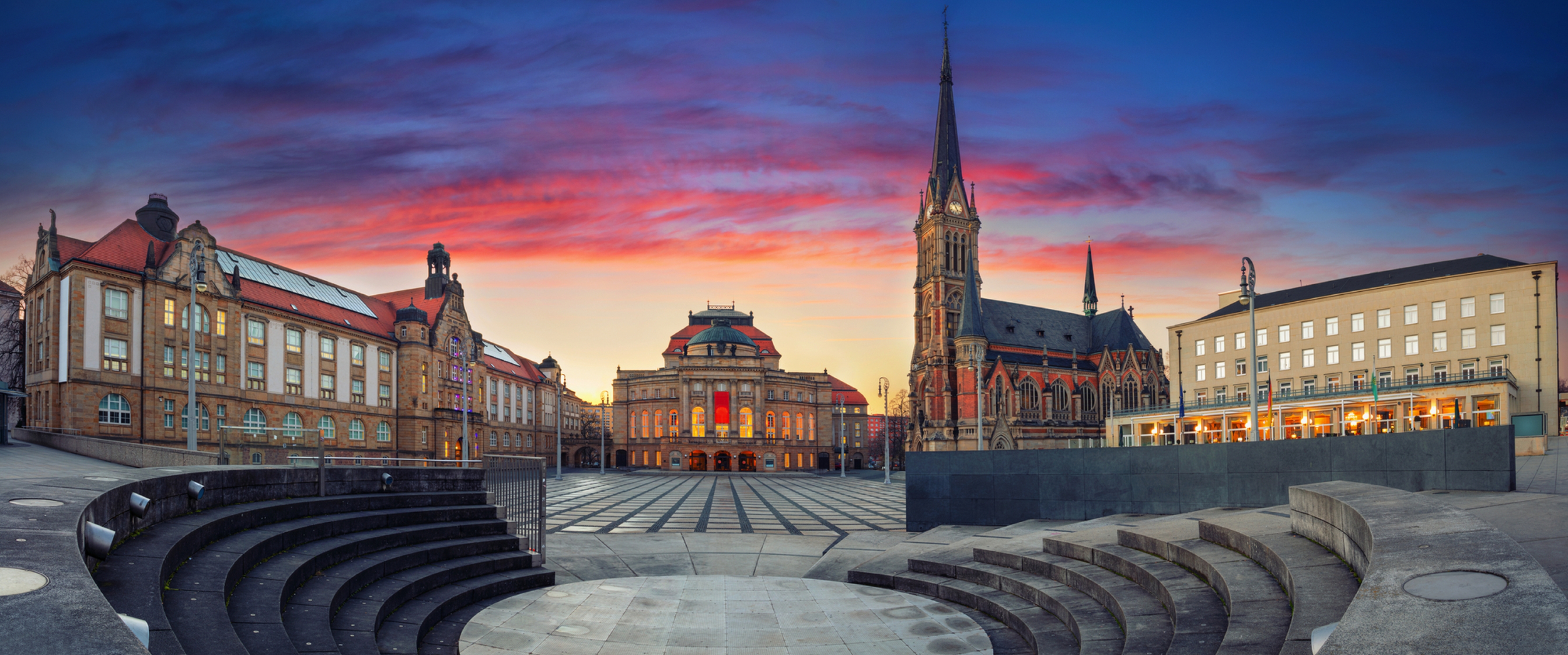 Theaterplatz in Chemnitz